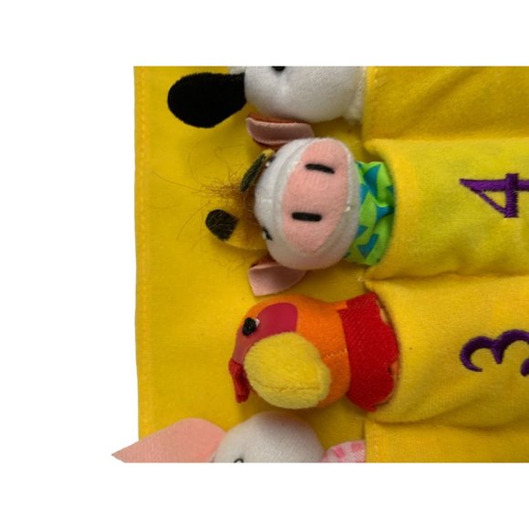 Do Re Me and You Zoo Animals Plush Toy Cat Dog Bunny Mouse Duck Horse Cow Rooste - Picture 3 of 7